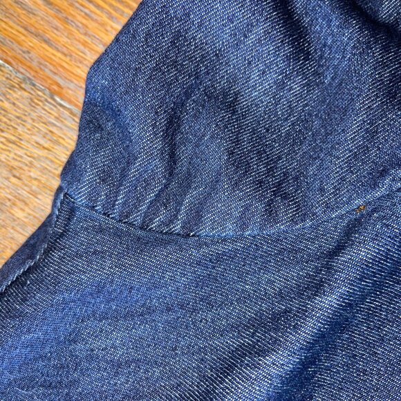 DRIES VAN NOTEN Vesto denim blouseon jacket/exc. cond/L - Picture 14 of 15